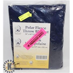 POLAR FLEECE THROW BLANKET
