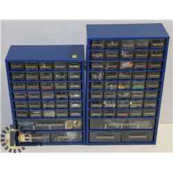 LOT OF TWO SMALL ITEM SHOP ORGANIZERS