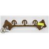 Image 1 : CAST IRON WESTERN COAT HANGER