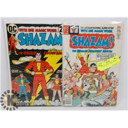 2 SHAZAM COLLECTORS COMICS