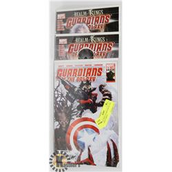 3 SHORT PRINT GUARDIANS OF THE GALAXY COMICS