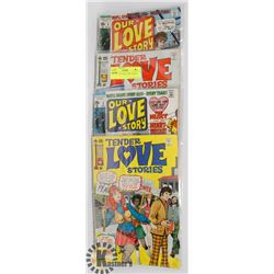 4 ROMANCE COLLECTOR COMICS