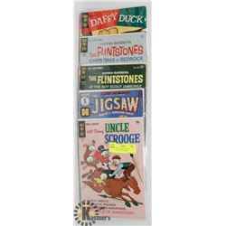 GOLD KEY TARZAN COMICS INCLUDING FLINTSTONES