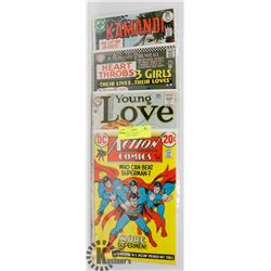 4 ROMANCE SUPERMAN COLLECTORS COMICS