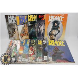 15 HEAVY METAL MAGAZINES