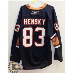 EDMONTON OILERS #83 HEMSKY JERSEY SIZE XL