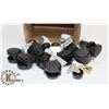 Image 1 : BOX FULL OF NEW CASTORS / 4 ASSORTED SETS