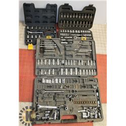 3 MASTERCRAFT TOOL KITS - 2 COMPLETE.