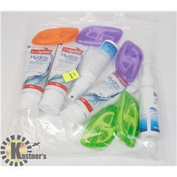 BAG OF ORAL HEALTH SUPPLIES