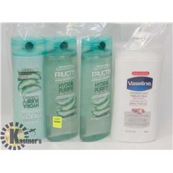 BAG OF SHAMPOO AND CONDITIONER WITH VASELINE