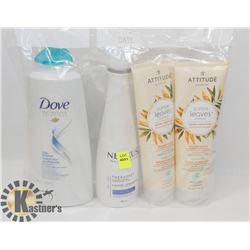 BAG OF SHAMPOO AND CONDITIONER
