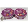 Image 1 : TWO TINS OF QUALITY STREET CHOCOLATES