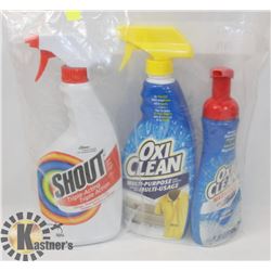 BAG OF CLEANING SUPPLIES