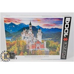 NEW 1000PC NEUSCHWANSTEIN CASTLE PUZZLE