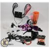 Image 1 : FLAT OF ASSORTED HALLOWEEN ACCESSORIES INCLUDING