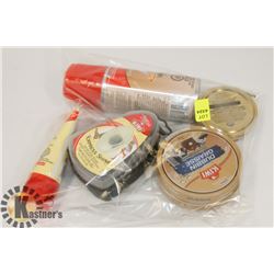 BAG OF SHOE CARE PRODUCT