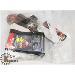 BAG OF SHOE CARE PRODUCT