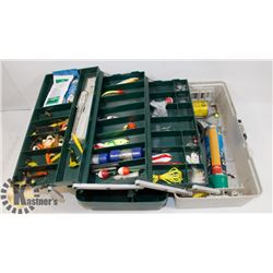 PLANO TACKLE BOX AND LURES