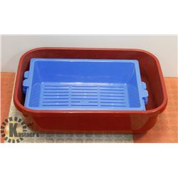 LARGE OPEN TOP LITTER BOX WITH MULTIPLE SIFTING