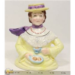 FITZ & FLOYD OMNIBUS OCI FIGURAL LADY