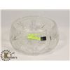 Image 1 : LARGE PINWHEEL CRYSTAL BOWL