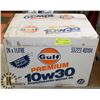 Image 1 : CASE OF GULF PREMIUM 10W30 OIL