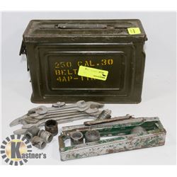 AMMO CASE WITH WRENCHES
