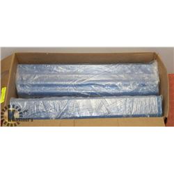 LOT OF 40 NEW PVC SLATWALL DISPLAY SHELVES 24"