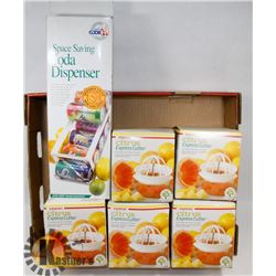 FLAT OF STARFRIT EXPRESS CUTTERS AND SODA