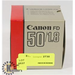 CANON 50/1.8 FD LENS