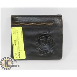 GENUINE MEN'S BROWN LEATHER WALLET -