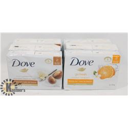 BAG OF DOVE BAR SOAP