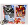 Image 1 : IRON MAN AND BLACK PANTHER ACTION FIGURES