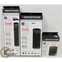 SET OF 3 NEW MONSTER POWER ITEMS