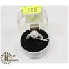 Image 1 : #12-TRIPLE OPAL  RING .925 STERLING SILVER