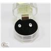 Image 1 : #198-CUBIC ZIRCONIA STUD EARRINGS