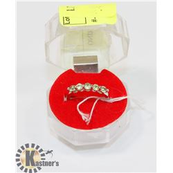 #-58 GENUINE PERIDOT RING