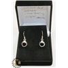 Image 1 : #15-RED GARNET EARRING DANGLING