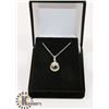 Image 1 : #-35 GENUINE BLUE TOPAZ PENDANT
