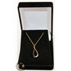 Image 1 : #10-CUBIC ZIRCONIA NECKLACE & PENDANT