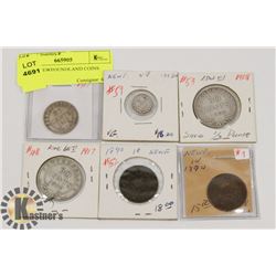 LOT OF NEWFOUNDLAND COINS