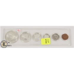 CANADIAN CENTENNIAL 6 COIN SET IN CASE