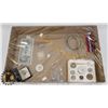 Image 1 : FLAT OF ASSORTED JEWELLERY, COLLECTIBLES AND