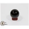 Image 1 : NATURAL BLACK OBSIDIAN WITH STAND