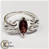 Image 3 : SILVER GARNET 7 RING