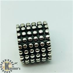 SILVER CURRENCY CHARM PENDANT