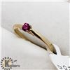 Image 1 : 10K YELLOW GOLD CUBIC ZIRCONIA RING