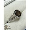 Image 3 : SILVER SMOKY QUARTZ RING