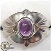 Image 1 : SILVER AMETHYST RING