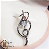 Image 2 : SILVER CUBIC ZIRCONIA PENDANT